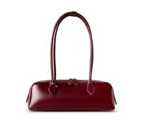 KJBDQQH Crescent bag Sacs à bandoulière tendance for femmes, fourre-tout longue poignée, style saucisse, sacs main for dames(Red)