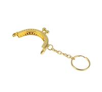 KJBDQQH Fermoir Sac Vintage gaufrage tête Porte-Monnaie Cadre métal Fermoir Fermeture Pochettes pièces Bricolage Portefeuille Accessoires(E)