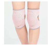 KJBDQQH Genouillère 1 Paire de genouillères for Femmes, Danse, Yoga, Tennis, genouillère de Soutien, Sport, Gymnastique, Enfants, entraînement, éponge rembourrée, Protection du Genou(Pink,M)