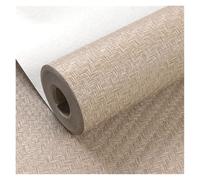 KJBDQQH Papier Peint Papier peint PVC uni, couleur unie, lin, motif imitation paille tissée, non autocollant, imperméable, minimaliste pour porte murale