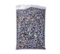 KJBDQQH Rhinestones Hotfix 14400 pièces de Strass correcteurs SS6-SS20 Cristal correcteurs à Chaud(Rainbow,SS6-14400pcs)