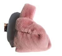 KJBDQQH Sac Fourrure Femme Sac à main d'hiver de couleur unie for femme, petit sac bandoulière en peluche douce, chaud et moelleux(Color 15)