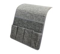 KJBDQQH Sofa Armrest Pockets Sac de Rangement Suspendu en Feutre for Fauteuil, canapé, inclinable, Magazine, Tablette, téléphone Portable, télécommande, ménage(Medium Grey)