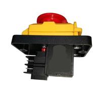 KJD12 250 V 4 broches Start Stop No Volt Release Push Button Switch NVR commun compatible avec les machines d'atelier de menuiserie et de travail du métal pour le numéro de pièce KJD12