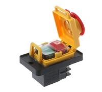 KJD12 250V 4- PIN START STOCK Aucun interrupteur à bouton-poussoir de version volt Nvr Common à Woodshop et Machines de métaux