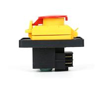 KJD12 Interrupteur magnétique de rechange, 250 V 12 A, interrupteur d'arrêt d'urgence, interrupteur étanche à l'eau et à la poussière (KJD12)