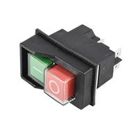 KJD17 Interrupteur électromagnétique étanche 4 broches 220 V 16 A Interrupteur à bouton-poussoir ON/OFF pour bétonnière électrique
