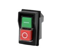 KJD17 YH02A commutateurs à bouton-poussoir électromagnétiques démarreur équipement de Machine-outil interrupteur étanche(4PIN)