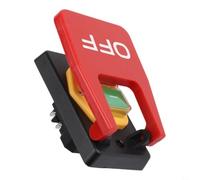 KJD17B-16 Interrupteur magnétique 240 V pour scie circulaire et tour - Interrupteur d'arrêt d'urgence avec protection de redémarrage 5 broches Industrie