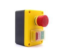 KJD17D-2 250V 16A Electromagnetic Push Button Switch Emergency stop Switches