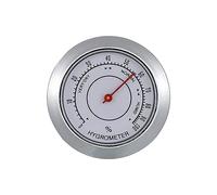 KJDKNC Détecteur d'humidité pour cigares - Hygromètre portable précis - Pour cave à cigares mécaniques - 43 mm