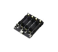 KJDKNC Support de batterie 18650 4 voies compatible avec les cartes de développement pour batterie de projet Boîte de rangement