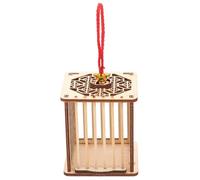 KJHBV 1pièce Cage Bois Portable pour Sauterelles et Grillons Conteneur Élevage avec Lanière de Transport Maison Observation Insectes pour Adultes et Garçon Fille