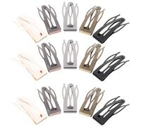 KJHBV 40 Pinces à Cheveux en Métal Accessoires Coiffure Clips à Pression Décoratifs Lot Multicolore, 40 Pièces pour Maintien des Mèches Rebelles pour Filles et Femmes