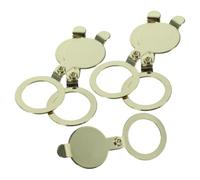 KJHBV 5 Pièces Cache Fonction de Protection Vie Privée en Cuivre de Protection Facile à Installer pour Œil-de-bœuf de Porte Avant pour Usage Domestique