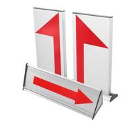 KJHBV Accessoire Arbitre Basketball pour Transition Facile de Possession Lors des Matchs en Alliage D'aluminium avec Panneau D'inversion de Direction des Flèches Rouge