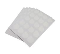 KJHBV Autocollants Adhésifs Ovales 100 Séchage en Papier Synthétique Blanc Colle et Formation de Gouttes Épaisses, Kit Maquillage Professionnel pour Extension de pour Femmes