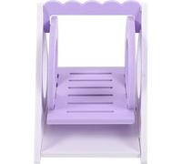 KJHBV Balançoire Délicat Petits Animaux pour Jouet et PVC Prévenir la Mastication en Cage Jouet Hamster pour Soulager Le Stress Gerbils et Perroquets