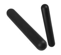 KJHBV Bâtonnets de Tasseur à Expresso Outil Polyvalent Antidérapant Noir 2pcs en Silicone pour Panier à Café, Accessoire pour Machine à Expresso à Domicile