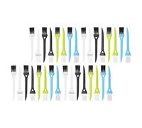 KJHBV Brosse pour Rasoir Électrique Outil de Nettoyage Pratique 36pcs en Abs pour Espaces Difficiles D'accès et Nettoyage des Étroits