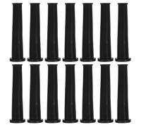 KJHBV Cache-câbles pour Organiser et Protéger Câbles et Fils en Caoutchouc Noir 20pcs Gaine de Protection Résistante Les Morsures Bureau la Maison