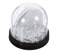 KJHBV Cadre Photo Boule à Neige DIY avec Sublimation Papier Base Noire Vide pour Affichage Photo Matériel Bricolage Anniversaire et Fête Globe de Neige Personnalisable