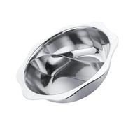 KJHBV Casserole Inox Multifonction pour Plaque Induction Marmite Électrique Sécurisée pour Hot Pot Usage Familial et Restauration