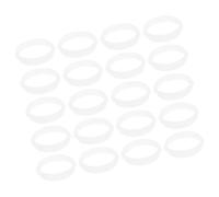KJHBV Cercle de Tubes pour Hamster Blanc en Plastique 20pcs, Design Flexible et Compatibilité Polyvalente pour Tunnel Cage à Hamster