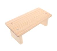 KJHBV Chaise à Genoux, Prie-Dieu en Bois, Beige, Compact, Protection des Genoux, Surface Facile D’Entretien, pour Contemplation et Voyage