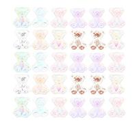 KJHBV Décoration Ongles 80pcs Accessoires Manucure Cartoon Ours Paillettes Imitation Nail Art pour Design Créatif et Élégant Plusieurs styles