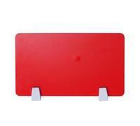 KJHBV Diviseur Acrylique de Bureau Rouge Facile à Installer Écran de Bureau pour Créer des Espaces Privés L'école