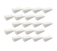 KJHBV Éponges Cosmétiques Lavables de Blanches 48 Pièces pour Nail Art Dégradé Manucure Professionnelle des Femmes
