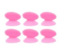 KJHBV Étuis en Silicone le Soins des Pinceaux à Lèvres pour Pinceaux à Lèvres Rose Lot de 6 Faciles à Ranger et Prolongent la Durée de Vie