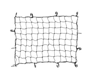 KJHBV Filet à Bagages Filet de Rangement Robuste pour Voiture 120x90 Cm en Caoutchouc Noir Protège Bagages et Empêche la Chute des Petits Objets pour Galerie de Toit