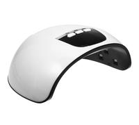 KJHBV Lampe UV pour Ongles 12 LED Double Source Capteur Infrarouge 36w, Plastique Léger, Forme Arche pour Usage Quotidien et Salon Professionnel