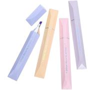 KJHBV Lot de 4 Surligneurs Artistiques à Pointe Souple en Plastique, Couleurs Variées, Écriture Fluide Fuite, pour Journal Intime et Carnet Personnel