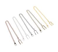 KJHBV Lot de 5 Chaînes de Montre de Poche en Métal Vintage, Faciles à Installer Fixation Rapide, pour Gilet et Jean Quotidien