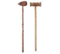 KJHBV Masseur de Points D'acupuncture en Bois 2pcs Design Compact en Bambou pour Tapoter et Stimuler les Points de Pression à Domicile Bureau