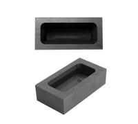KJHBV Moule à Lingots de Graphite Noir en Graphite Moulé Haute Pureté Conductivité Thermique, pour Tests D'analyse et Conditions D'urgence Thermique