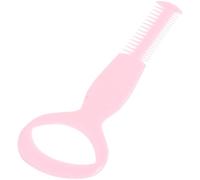 KJHBV Outil Guide-mascara en Plastique Solide Rose Peignes Double-face Coiffage des Sourcils et Application Précise du Mascara, Design Simple et Pratique Couleur Couleur Aléatoire