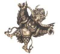 KJHBV Pendentif Porte-clés en Laiton Vintage Design Compact et Sûr, Ornement Décoratif Léger Adapté Bureau la Chambre