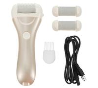 KJHBV Pied Électrique pour Pédicure Râpe Abs Confortable, Recharge Usb, Kit 1 Set pour Éliminer les Callosités et Peaux Dures Efficacement Couleur Aléatoire