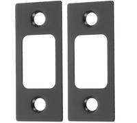 KJHBV Plaques de Recouvrement en Acier Inoxydable 2pcs pour Renforcement de Porte Intérieure, Résistantes la Rouille L'usure, pour Mise à Niveau de Serrure
