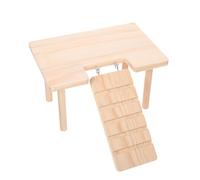 KJHBV Plateforme en Bois pour Chinchilla Rampe Résistante à l'usure, Multifonction pour Cage, Accessoires pour Exercice d'animaux de Compagnie