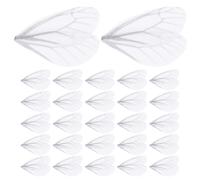 KJHBV Polyester Breloques Ailes de Libellule 200 Pièces pour Bijoux DIY | Aspect Simulé et Coloré, Fixation Facile sur Anneaux ou Bases, pour Créations Artisanales et Pendentifs