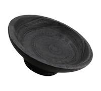 KJHBV Présentoir à Fruits Vintage en Bois Foncé Plateau Rustique sur Pied, Multifonctionnel pour Organiser Petits Objets, pour Décoration Hôtels et Salle à Manger