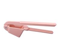 KJHBV Presse Ail Rose Alliage Multifonction avec Grande Chambre pour Écraser Ail Non Pelé Hacher Gingembre et Noix Outil de Cuisine Ergonomique Facile à Nettoyer