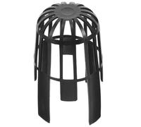KJHBV Protection de Gouttière Réutilisable Facile à Installer en Plastique Noir Écran Filtrant Feuilles pour Conduit de Toit