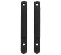 KJHBV Récepteurs de Barrière de Sécurité à Corde 2 Pièces, Supports Compatibles Sangles Télescopiques pour Contrôle d'Accès Lieux Publics