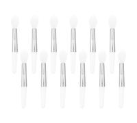 KJHBV Set de 12 Applicateurs de Lèvres en Silicone pour Application Précise Rouge à Lèvres à Travail, Pinceaux Doux Réutilisables pour Maquillage